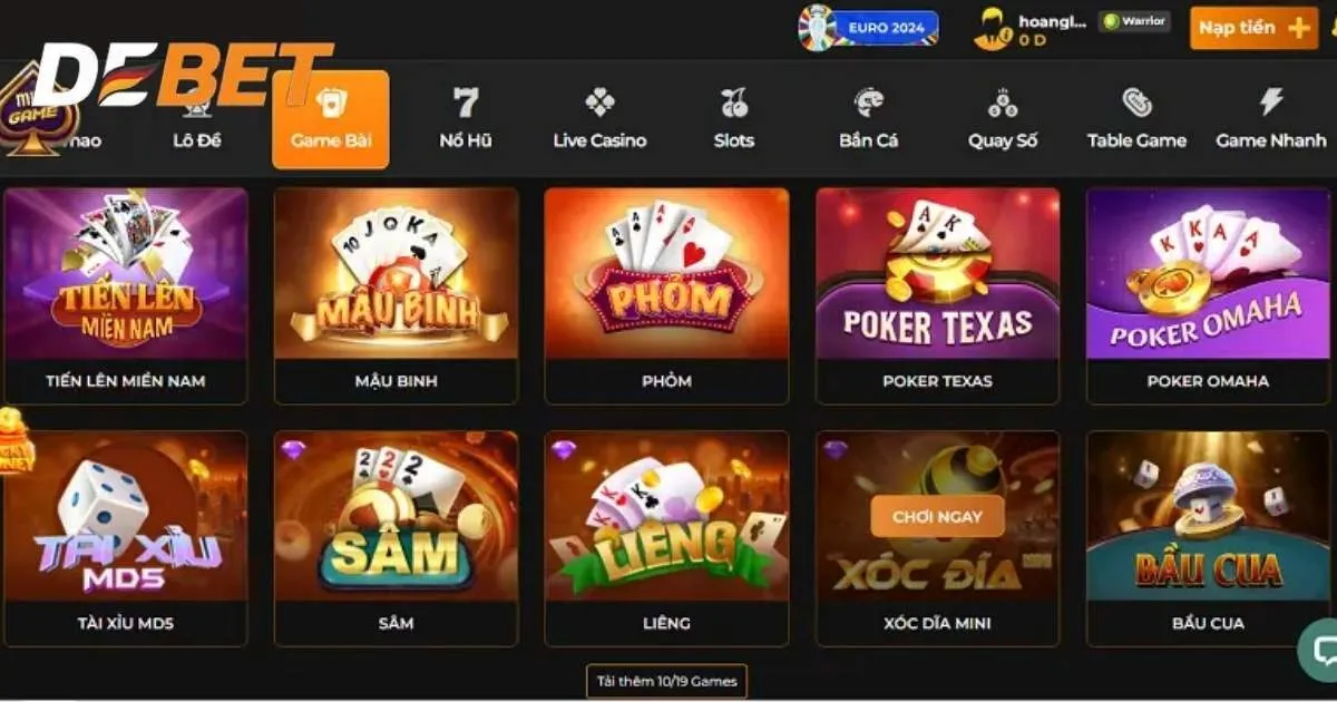 Tác giả Debet đầu tư kho game khủng